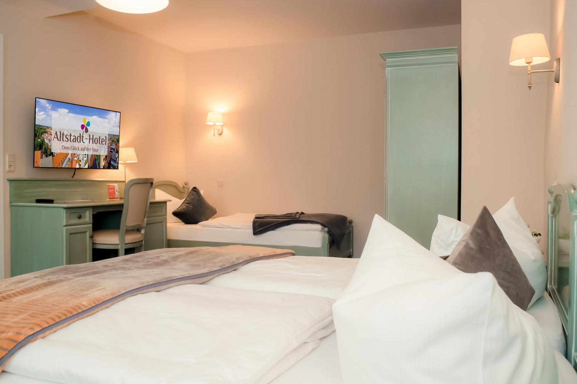 Altstadt-Hotel Freiberg Bagian luar foto