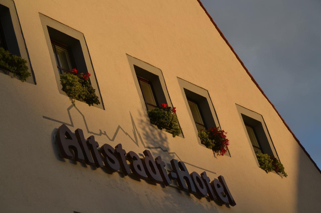 Altstadt-Hotel Freiberg Bagian luar foto
