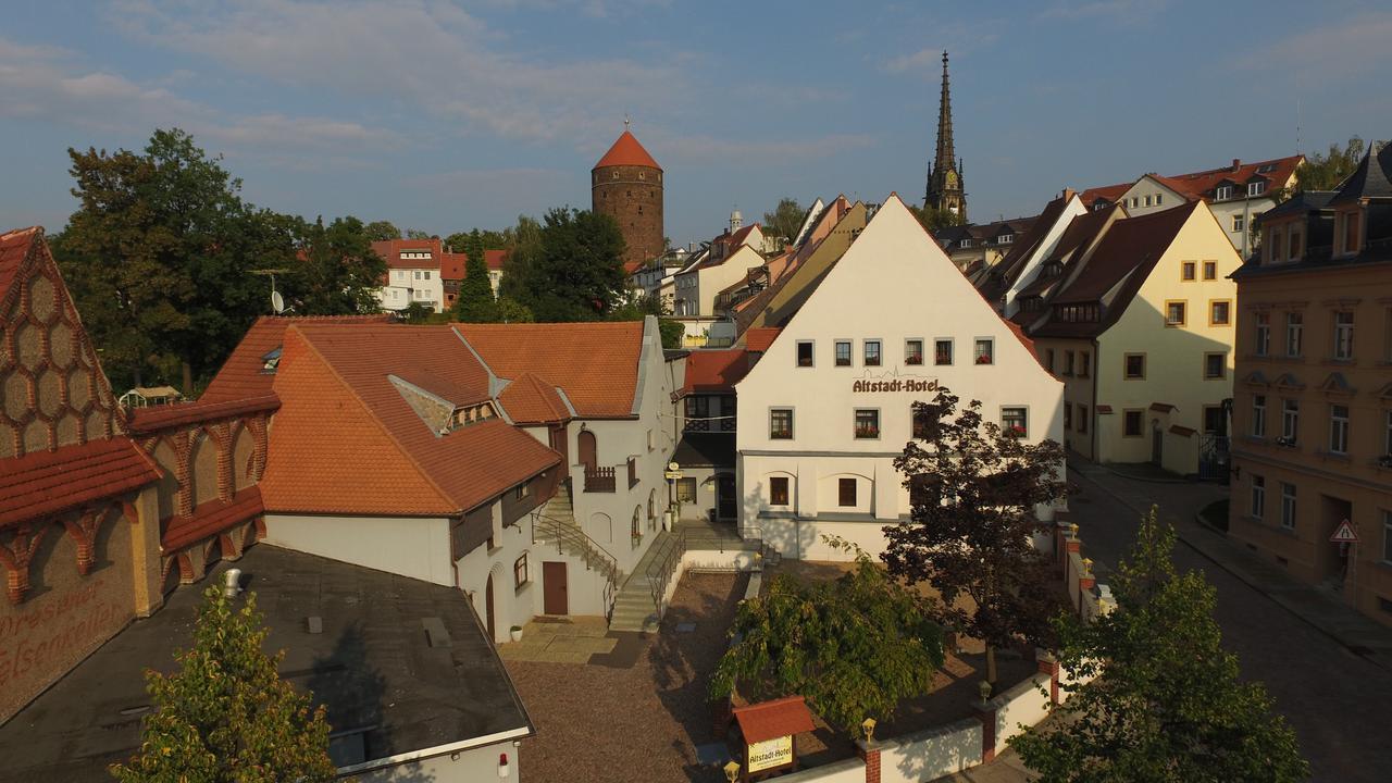 Altstadt-Hotel Freiberg Bagian luar foto